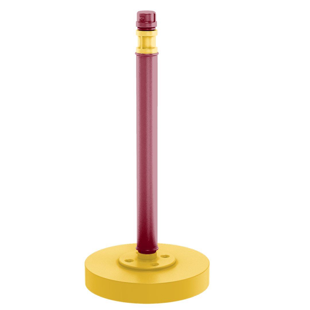 Collegiate Collection Countertop Paper Towel Stand Twin Cities Maroon and Gold Edition