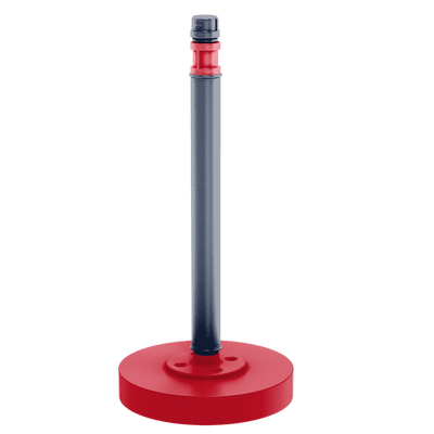 Collegiate Collection Countertop Paper Towel Stand Oxford Red and Navy Edition