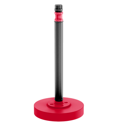 Collegiate Collection Countertop Paper Towel Stand Cincy Red and Black Edition