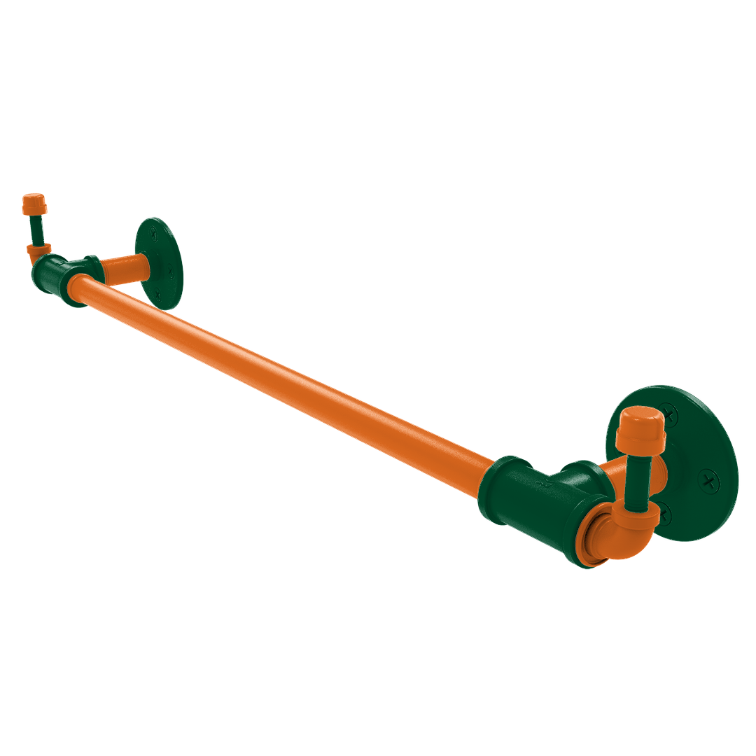 Collegiate Collection Towel Bar with Integrated Hooks South Beach Game Day Edition
