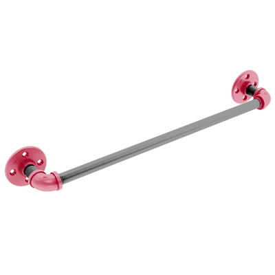 Collegiate Collection Towel Bar Athens Red and Black Edition