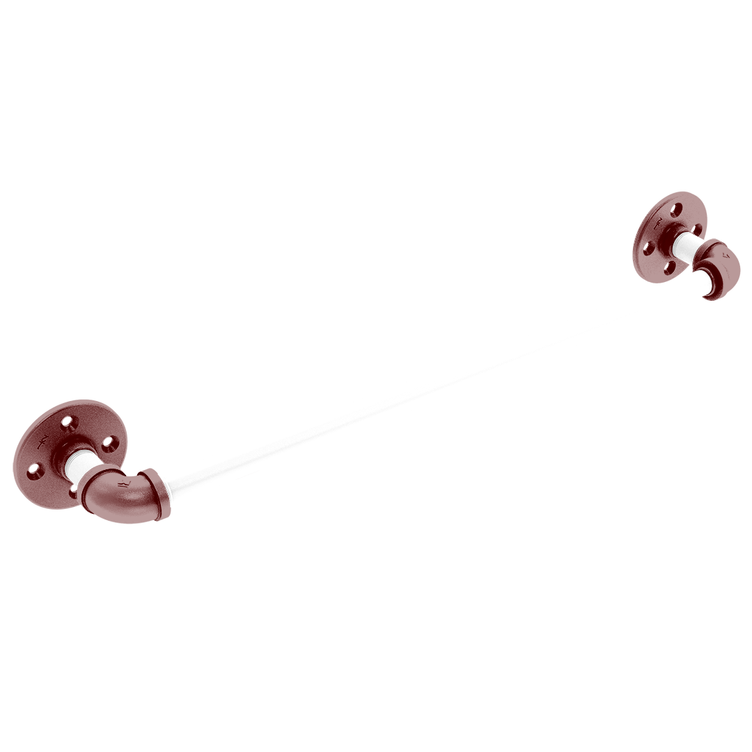 Collegiate Collection Towel Bar College Station Maroon and White Edition