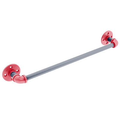 Collegiate Collection Towel Bar Oxford Red and Navy Edition