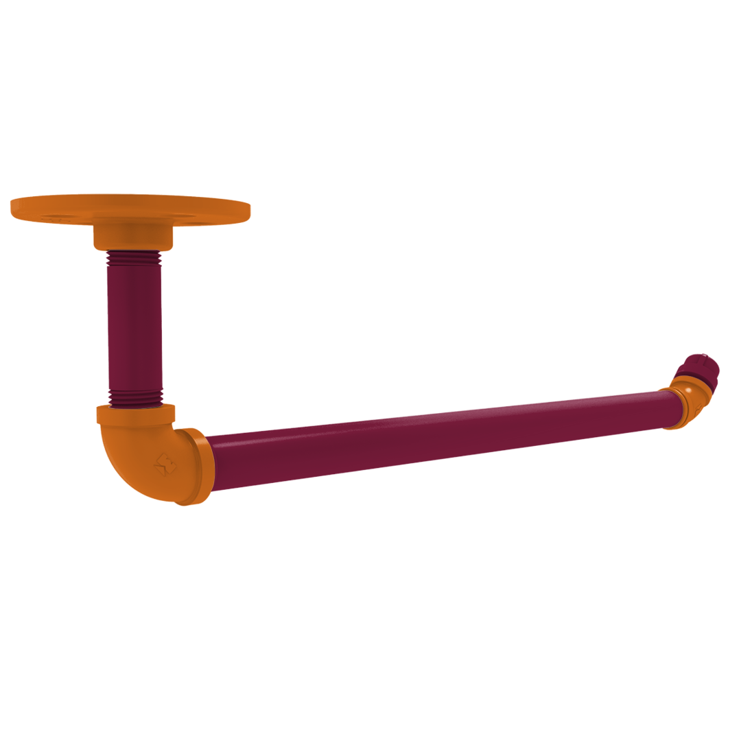 Collegiate Collection Under Cabinet Paper Towel Holder Blacksburg Game Day Edition