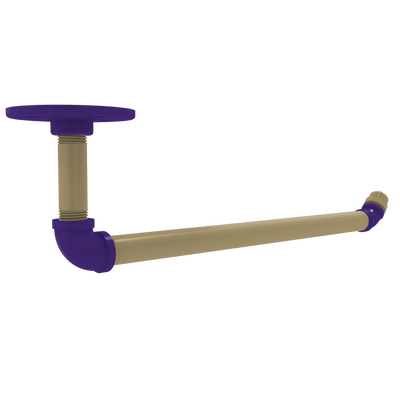 Collegiate Collection Under Cabinet Paper Towel Holder Seattle Purple and Gold Edition