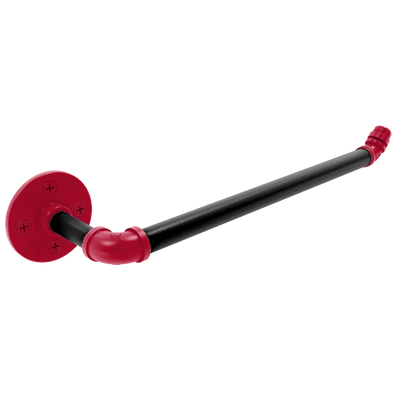 Collegiate Collection Wall Mounted Paper Towel Holder Athens Red and Black Edition
