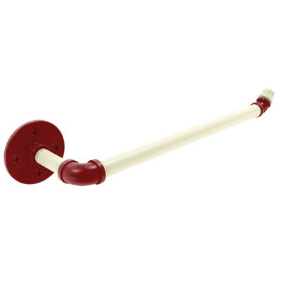 Collegiate Collection Wall Mounted Paper Towel Holder Norman Crimson and Cream Edition