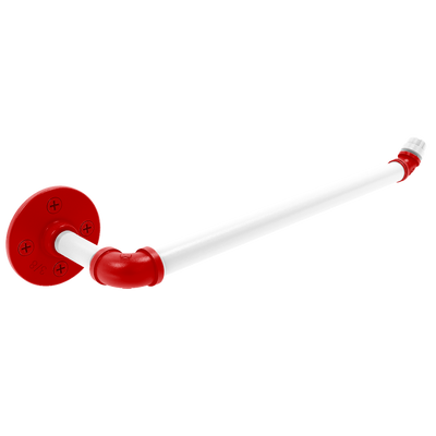 Collegiate Collection Wall Mounted Paper Towel Holder Cornhusker Red and White Edition