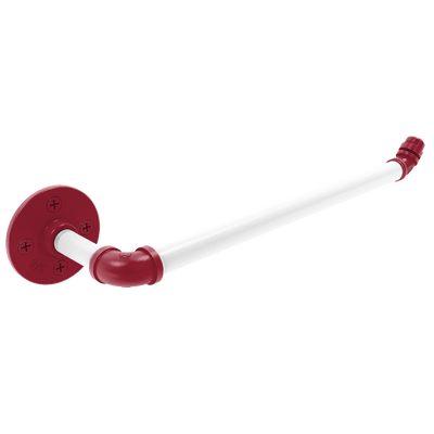 Collegiate Collection Wall Mounted Paper Towel Holder Fayetteville Red and White Edition