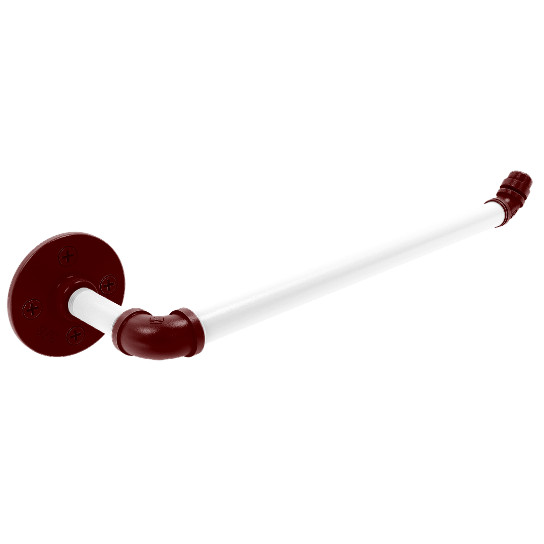 Collegiate Collection Wall Mounted Paper Towel Holder College Station Maroon and White Edition