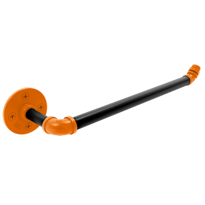 Collegiate Collection Wall Mounted Paper Towel Holder Stillwater Orange and Black Edition