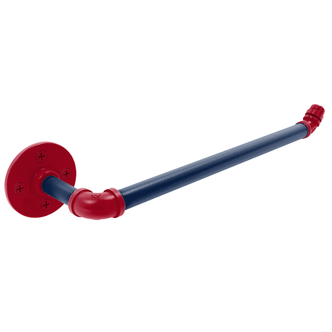 Collegiate Collection Wall Mounted Paper Towel Holder Tucson Red and Blue Edition