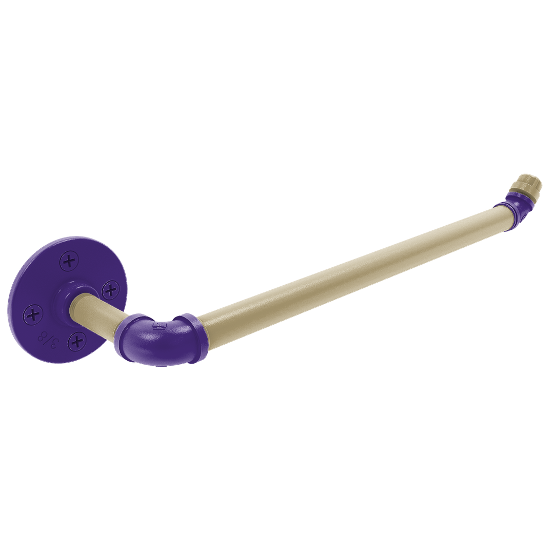 Collegiate Collection Wall Mounted Paper Towel Holder Seattle Purple and Gold Edition