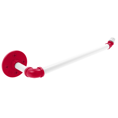 Collegiate Collection Wall Mounted Paper Towel Holder Salt Lake Red and White Edition