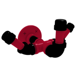 Collegiate Collection Triple Hook Athens Red and Black Edition