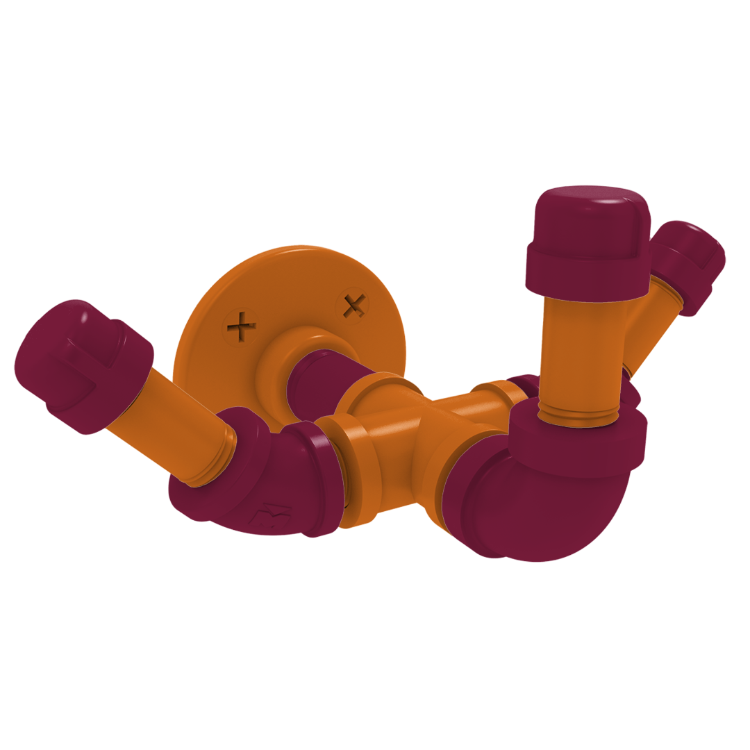 Collegiate Collection Triple Hook Blacksburg Game Day Edition