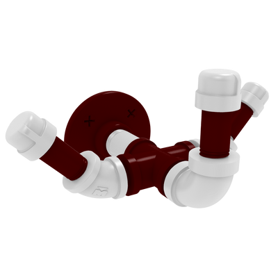 Collegiate Collection Triple Hook College Station Maroon and White Edition