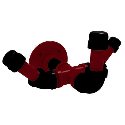 Collegiate Collection Triple Hook Columbia Garnet and Black Edition