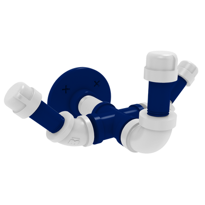Collegiate Collection Triple Hook Durham Blue and White Edition