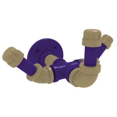Collegiate Collection Triple Hook Seattle Purple and Gold Edition