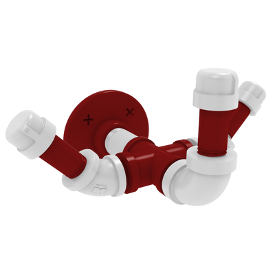 Collegiate Collection Triple Hook Silicon Valley Red and White Edition