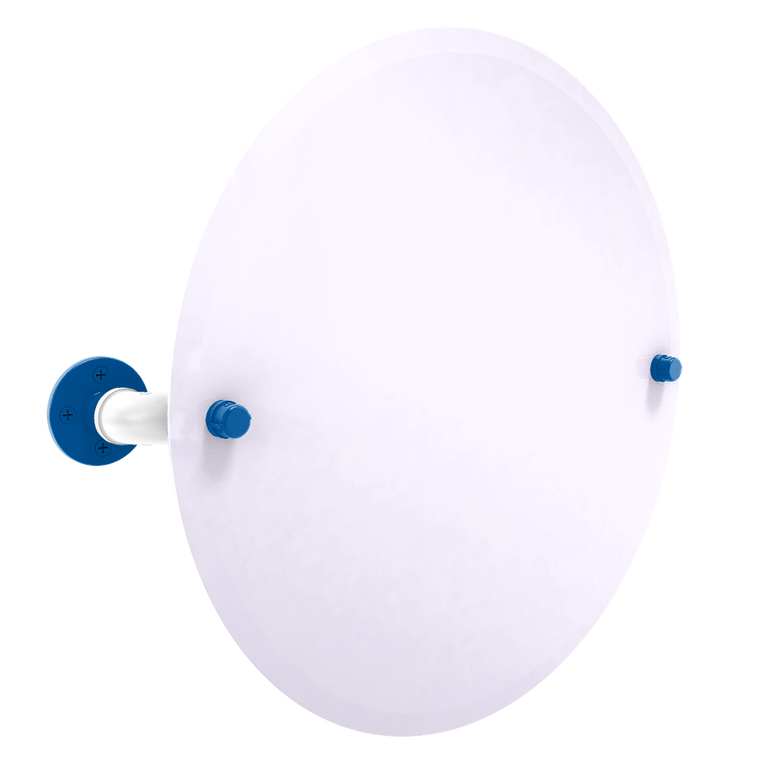 Collegiate Collection Frameless Oval Wall Mounted Tilt Mirror Lexington Legends Edition