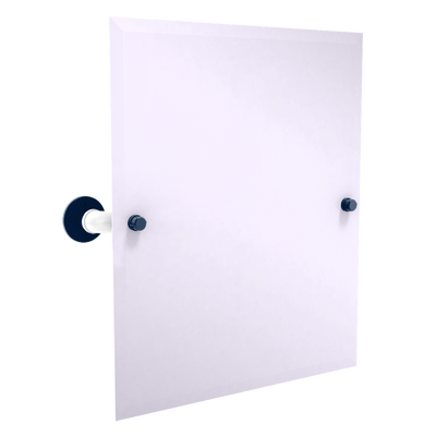 Collegiate Collection Frameless Rectangular Wall Mounted Tilt Mirror Keystone State Blue and White Edition