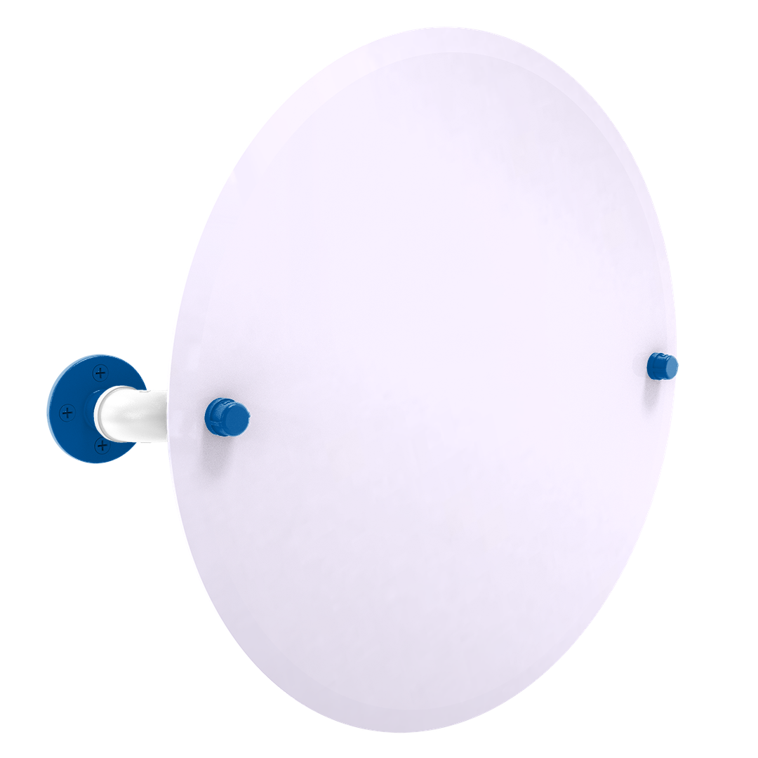 Collegiate Collection Frameless Round Wall Mounted Tilt Mirror Lexington Legends Edition