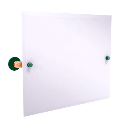 Collegiate Collection Landscape Rectangular Wall Mounted Tilt Mirror South Beach Game Day Edition
