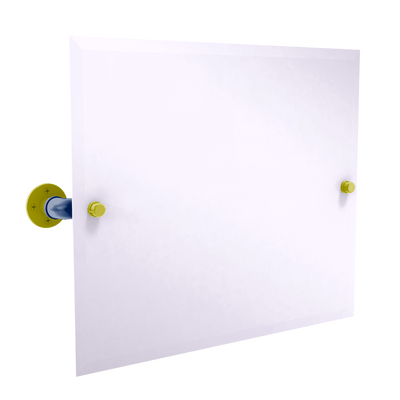 Collegiate Collection Landscape Rectangular Wall Mounted Tilt Mirror Steel City Game Day Edition