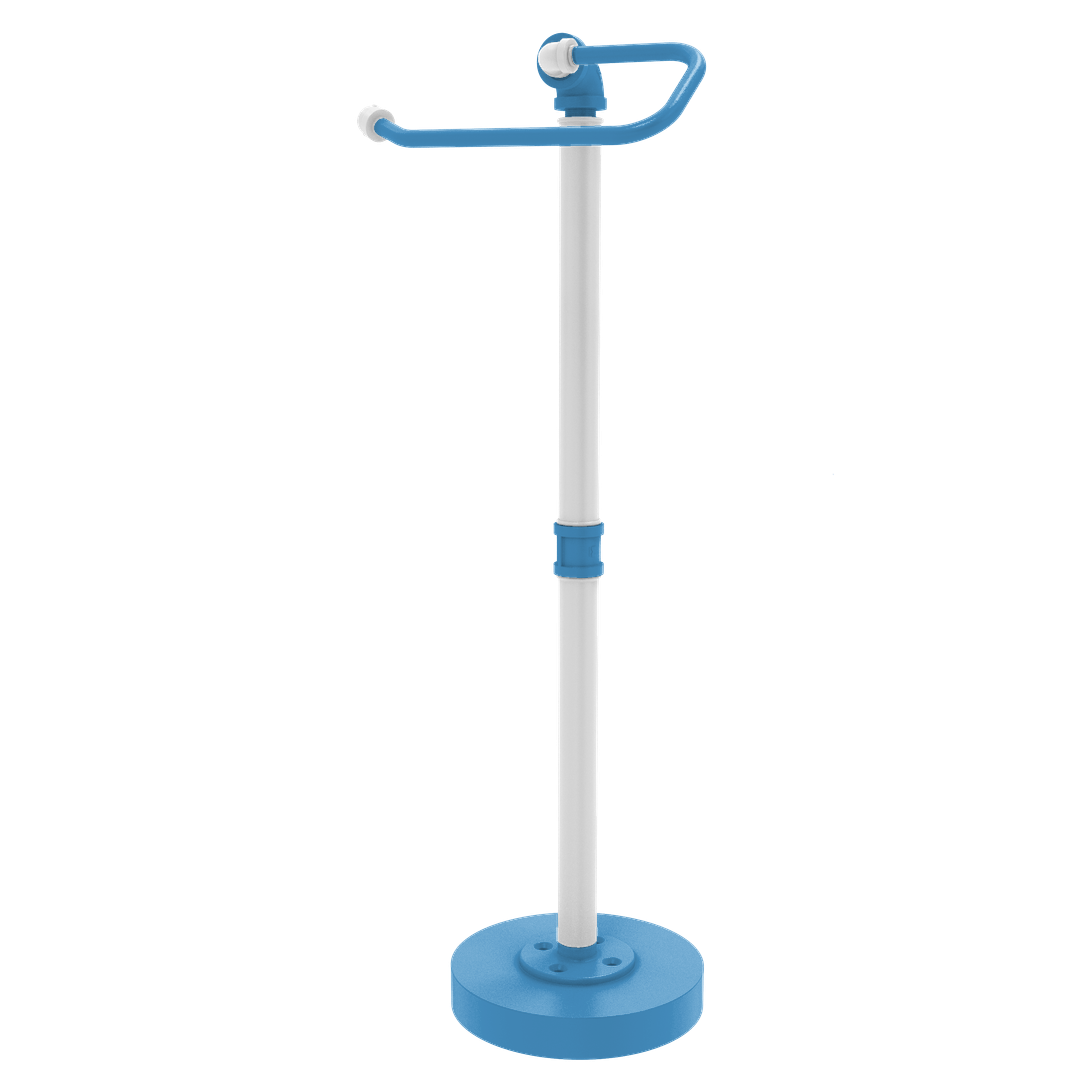 Collegiate Collection Freestanding Euro Style Toilet Tissue Stand Chapel Hill Game Day Edition