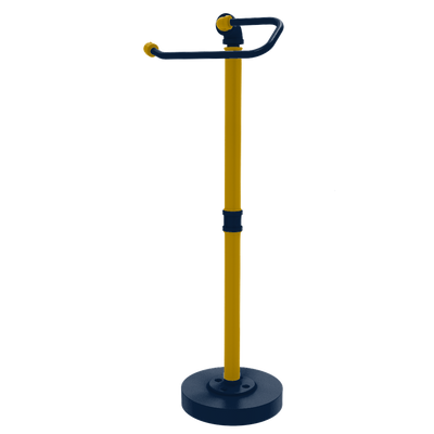 Collegiate Collection Freestanding Euro Style Toilet Tissue Stand South Bend Game Day Edition