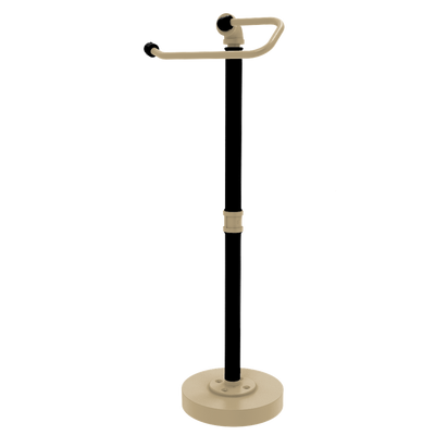 Collegiate Collection Freestanding Euro Style Toilet Tissue Stand West Lafayette Black and Gold Edition