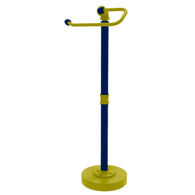 Collegiate Collection Freestanding Euro Style Toilet Tissue Stand Steel City Game Day Edition