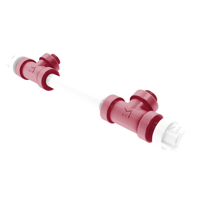 Collegiate Collection 7 Inch Overall Cabinet Pull Tidewater Red and White Edition