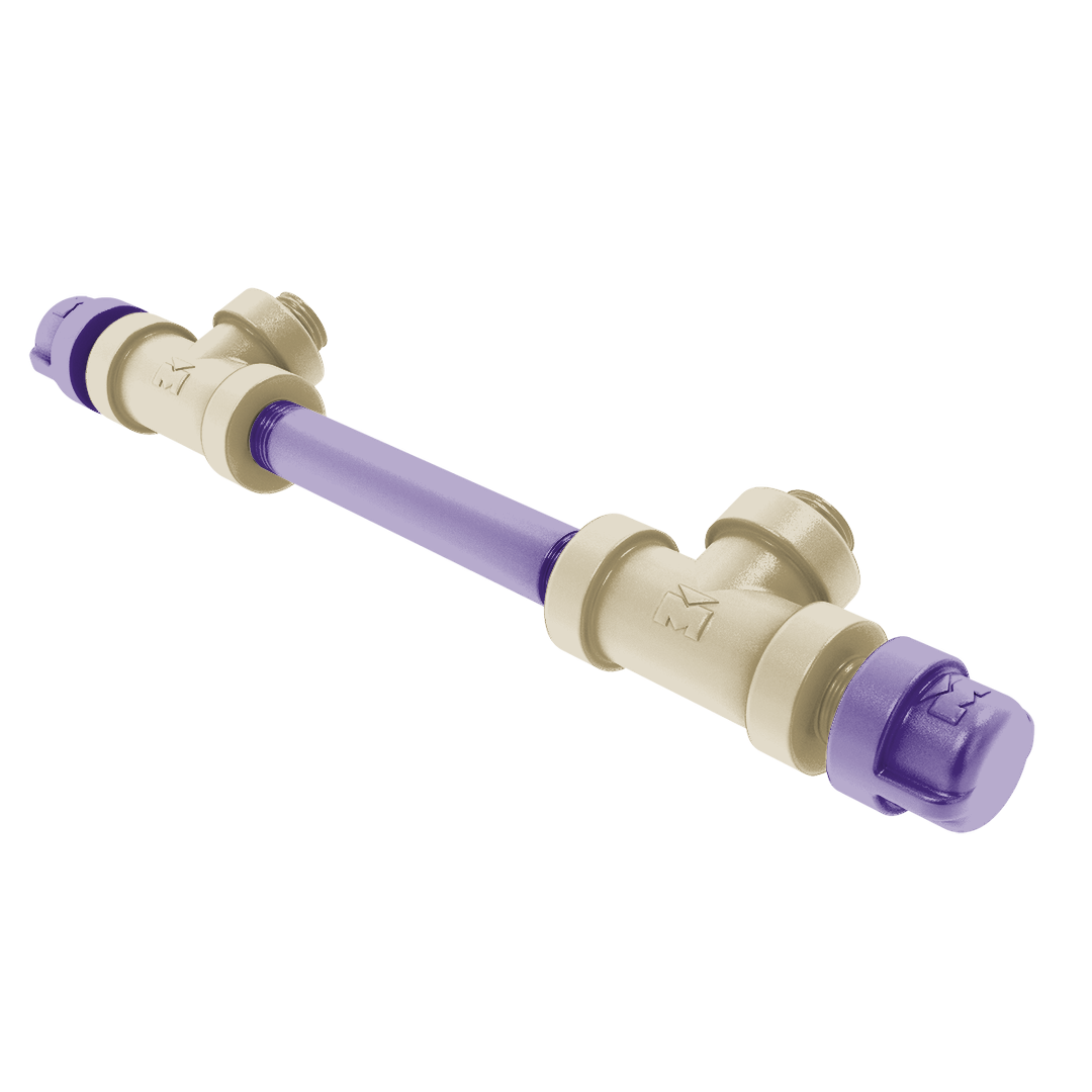 Collegiate Collection 7 Inch Overall Cabinet Pull Seattle Purple and Gold Edition