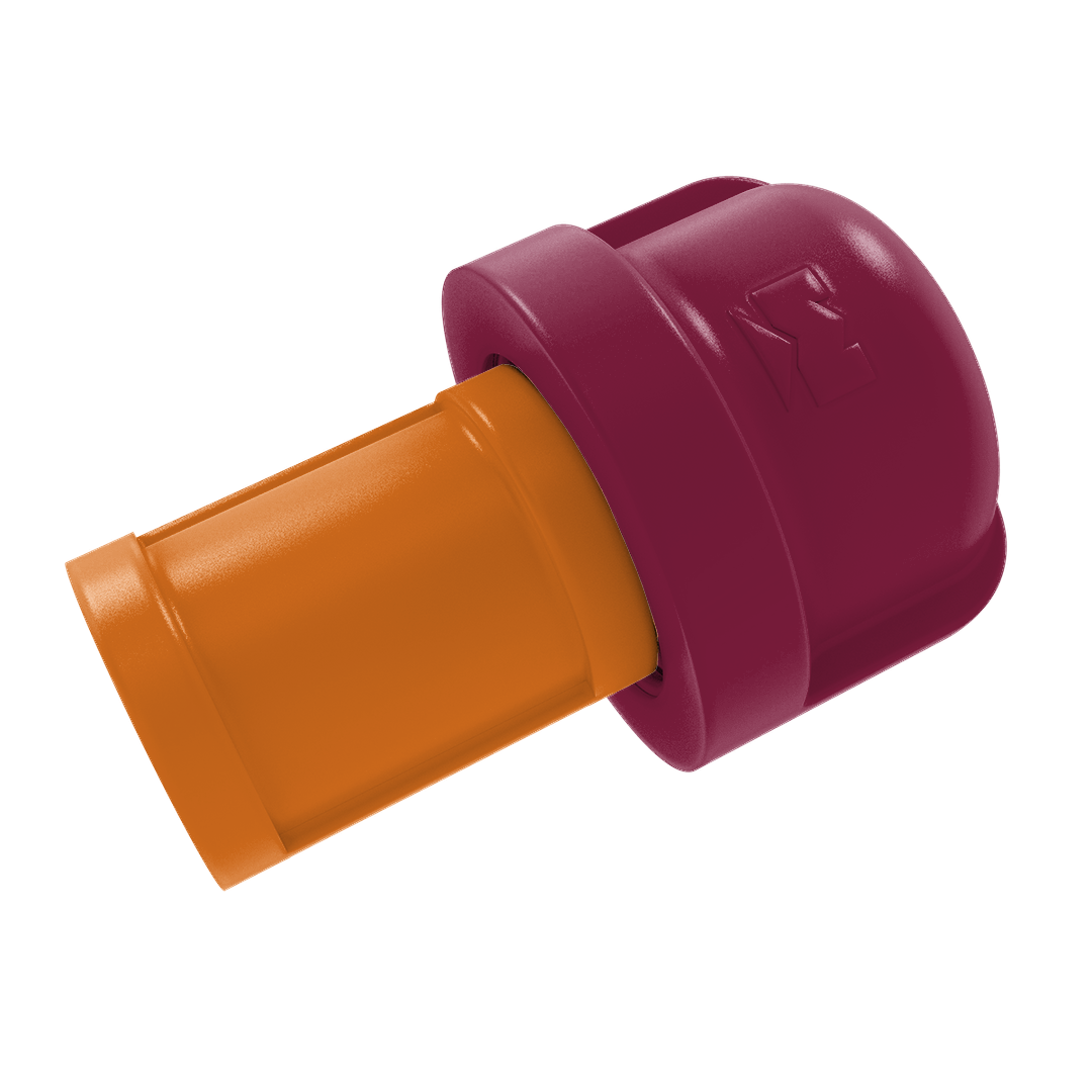 Collegiate Collection 1 Inch Cabinet Knob Blacksburg Game Day Edition