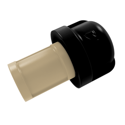Collegiate Collection 1 Inch Cabinet Knob West Lafayette Black and Gold Edition
