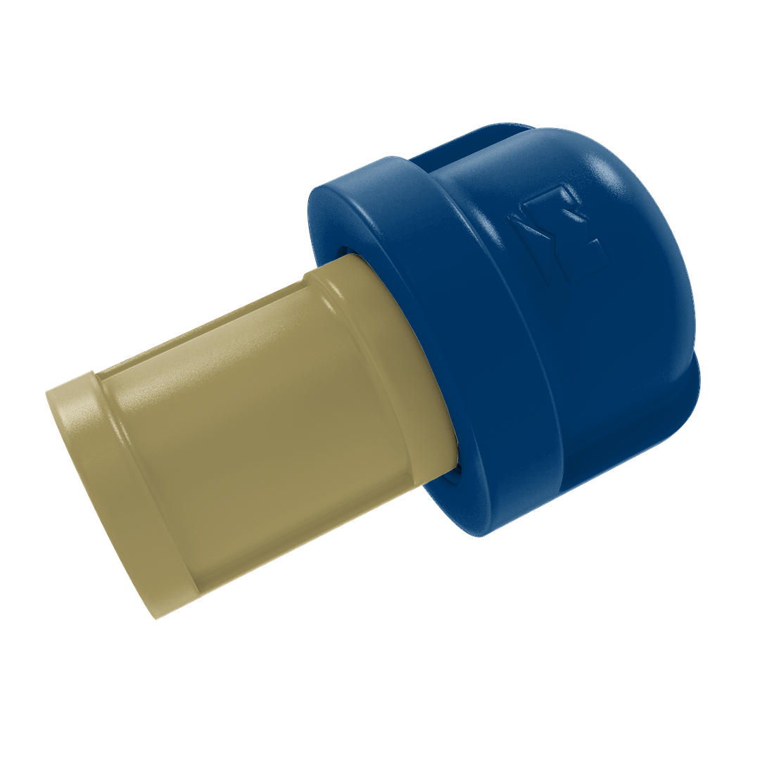 Collegiate Collection 1 Inch Cabinet Knob Atlanta Gold and White Edition
