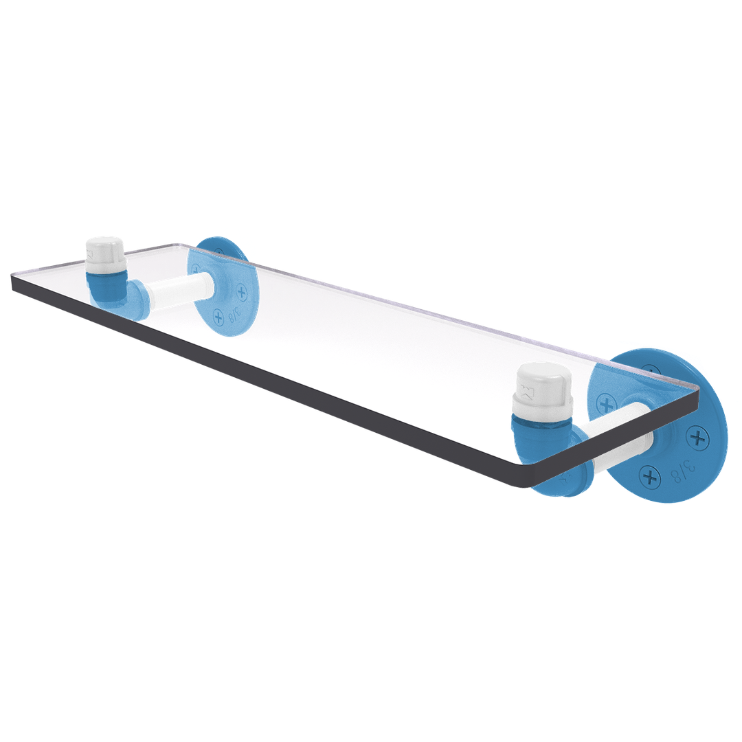 Collegiate Collection Glass Shelf Chapel Hill Game Day Edition