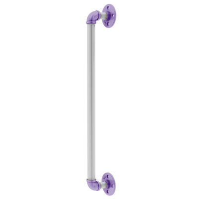Collegiate Collection Door Pull Flint Hills Purple and Silver Edition