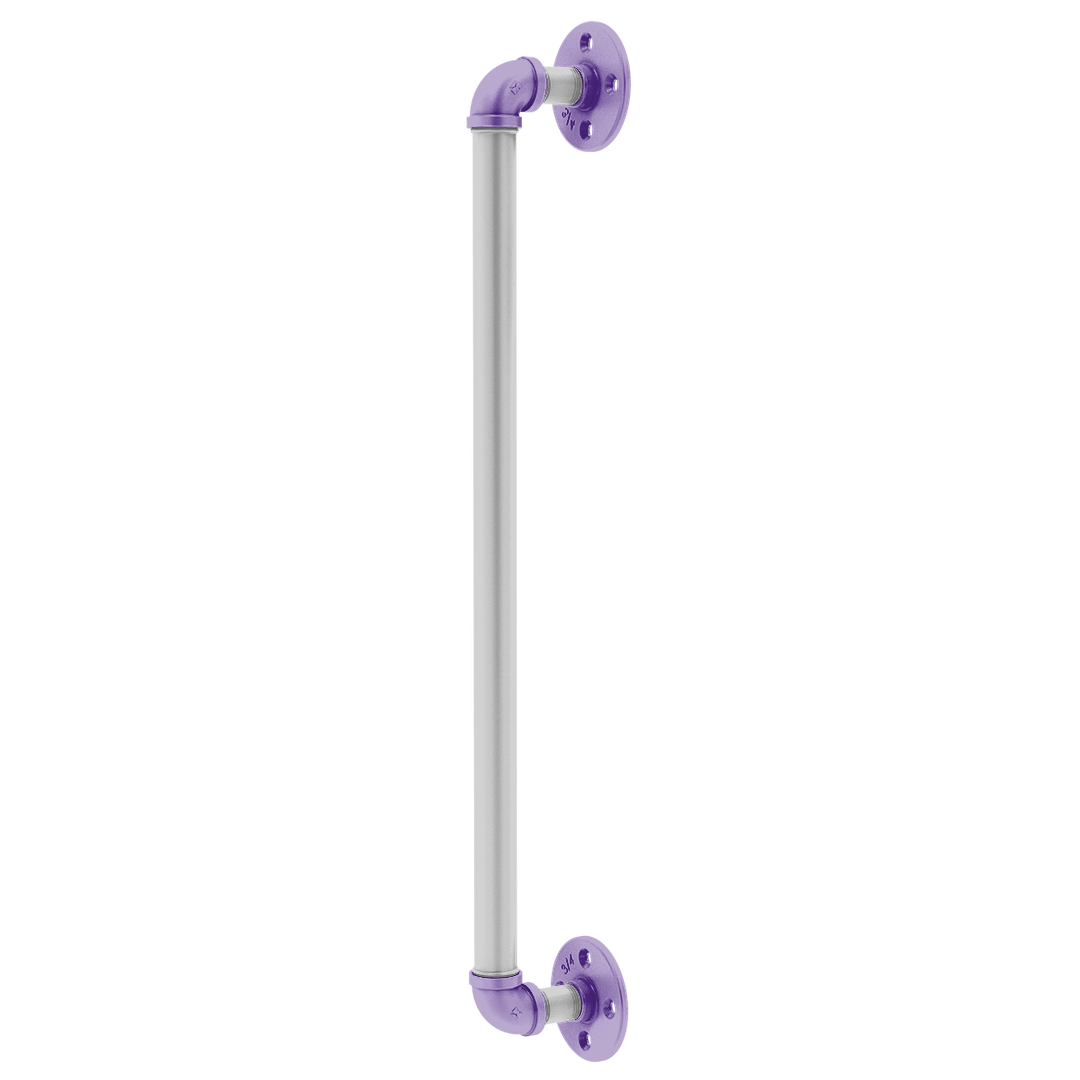 Collegiate Collection Door Pull Flint Hills Purple and Silver Edition