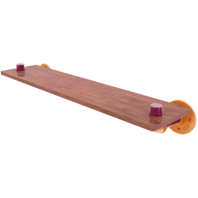 Collegiate Collection Wood Shelf Blacksburg Game Day Edition