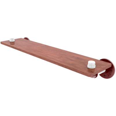 Collegiate Collection Wood Shelf College Station Maroon and White Edition