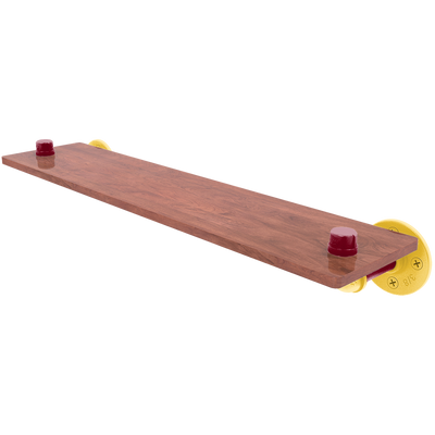 Collegiate Collection Wood Shelf Twin Cities Maroon and Gold Edition