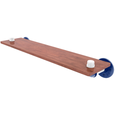 Collegiate Collection Wood Shelf Durham Blue and White Edition