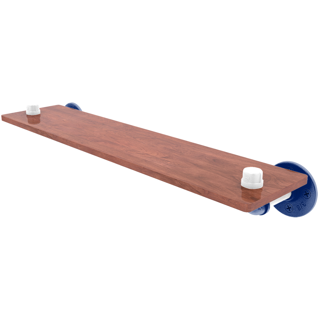 Collegiate Collection Wood Shelf Durham Blue and White Edition