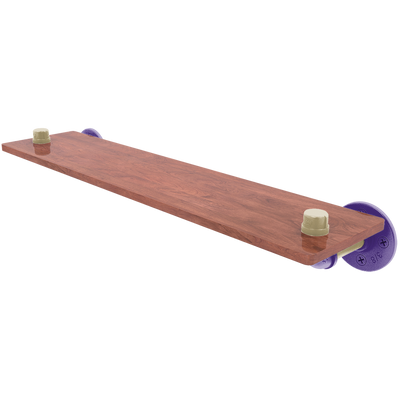 Collegiate Collection Wood Shelf Seattle Purple and Gold Edition