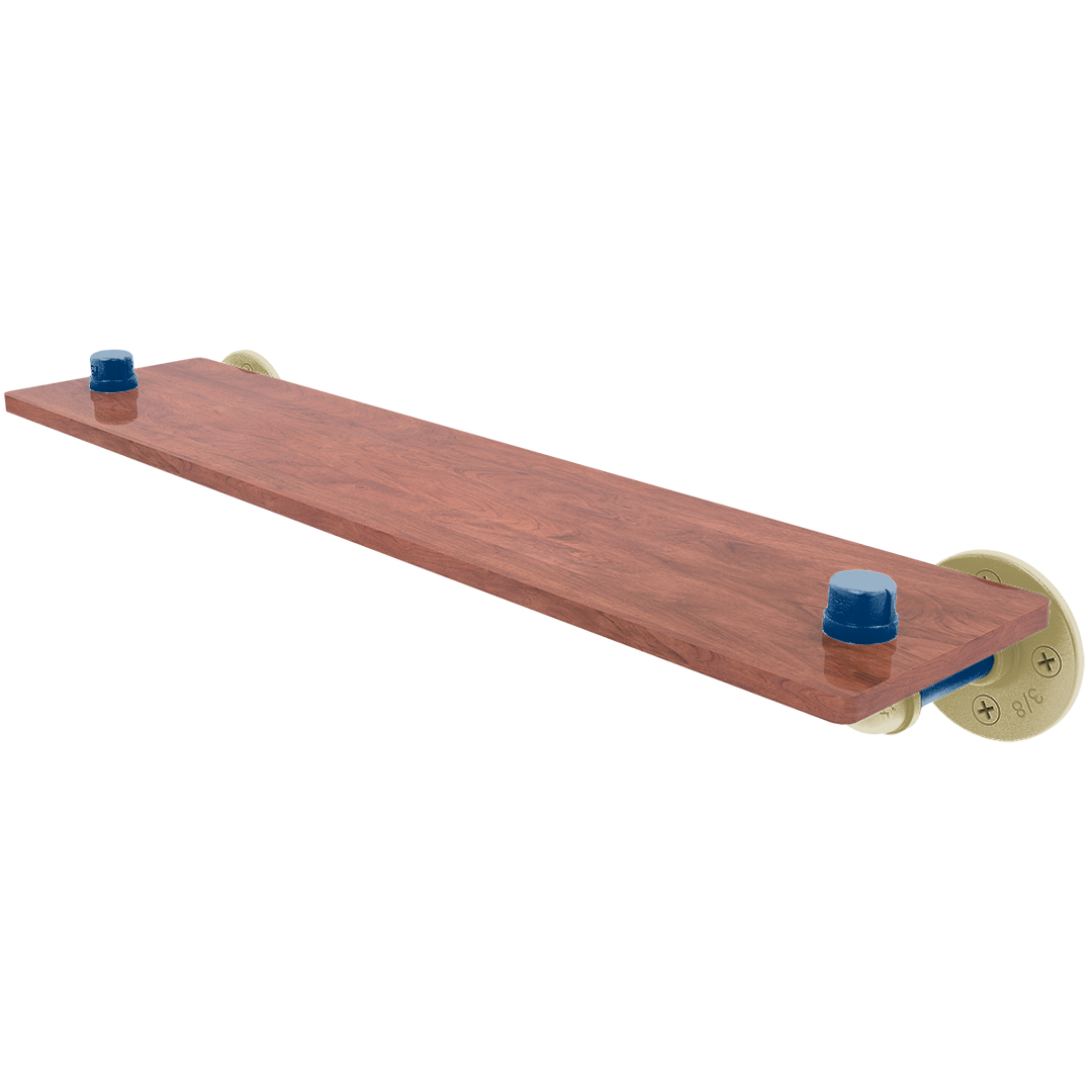 Collegiate Collection Wood Shelf Atlanta Gold and White Edition