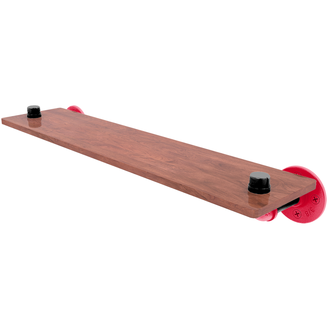 Collegiate Collection Wood Shelf Cincy Red and Black Edition